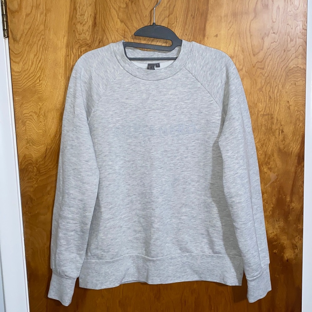 Sweaty Betty London Superhero Crewneck Sweatshirt